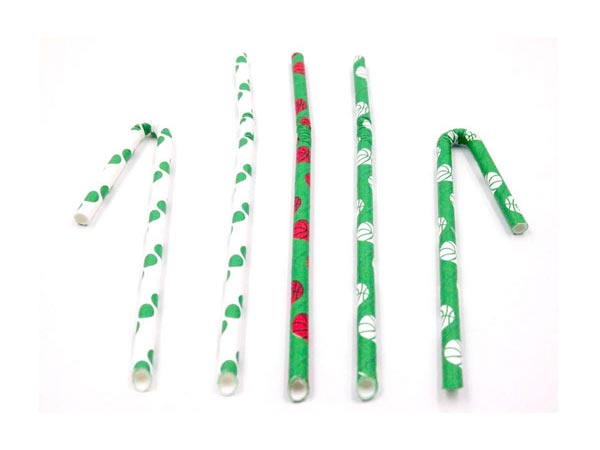 Telescope paper straws